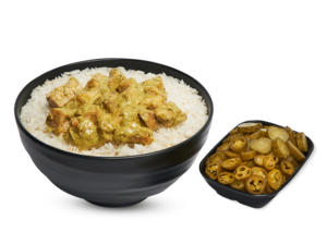 PESTO SOSLU TAVUK PİLAV